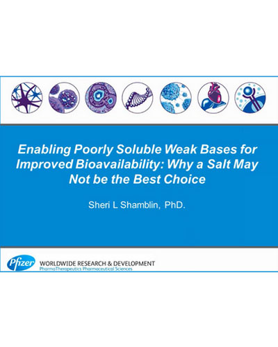 Enabling Poorly Soluble Weak Bases for Improved Bioavailability: Why a Salt May Not be the Best Choice