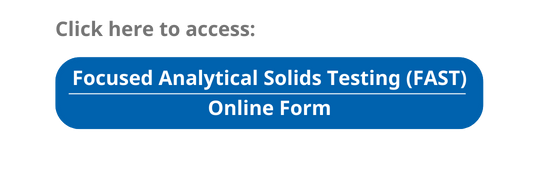 Focused Analytical Solids Testing Online Form